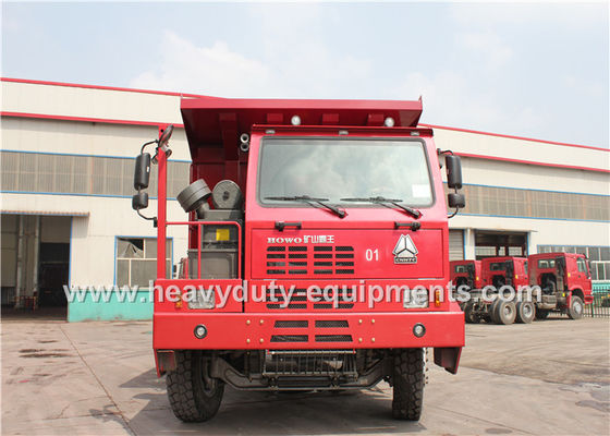 China 50 de vrachtwagen van de ton6x4 stortplaats/de vrachtwagen van de kippersstortplaats met 14.00R25-band voor de mijnbouwgebied van de Kongo leverancier