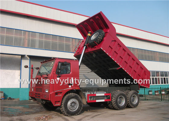 China de Kipwagen van de 10 wielenhowo 6X4 Mijnbouw/stortplaatsvrachtwagen voor op zwaar werk berekend vervoer met garantie leverancier