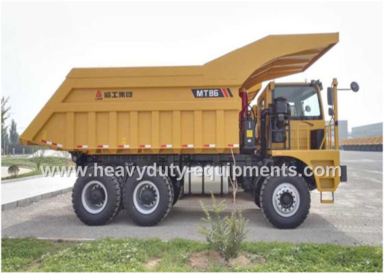 China Geschatte lading 30 ton van van de de Stortplaatsvrachtwagen van de wegmijnbouw de Kipper 336hp met 19m3 het Volume van de lichaamslading leverancier
