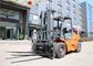 Sinomtpfy50 Benzine/LPG-vorkheftruck met 2550mm Mast Verminderde Hoogte leverancier