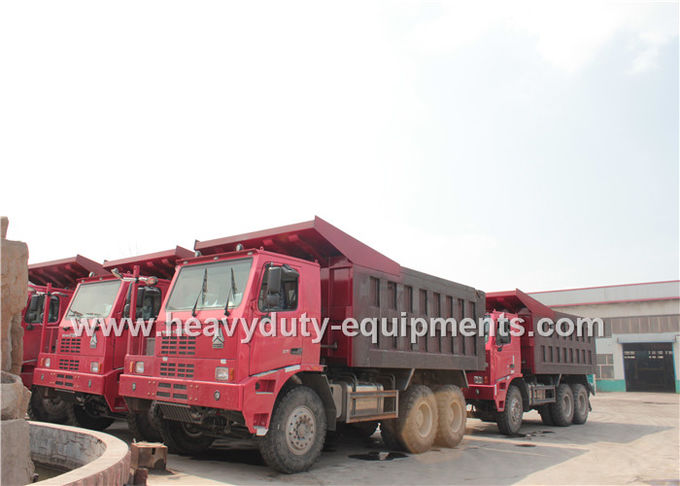 50 de vrachtwagen van de ton6x4 stortplaats/de vrachtwagen van de kippersstortplaats met 14.00R25-band voor de mijnbouwgebied van de Kongo