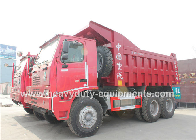 De Mijnbouwstortplaats van China HOWO 6x4/Kippersvrachtwagen 6 door 4 drijf modeleuro2 Emissie