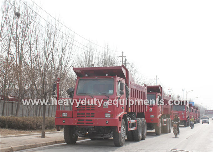 De Mijnbouwstortplaats van China HOWO 6x4/Kippersvrachtwagen 6 door 4 drijf modeleuro2 Emissie