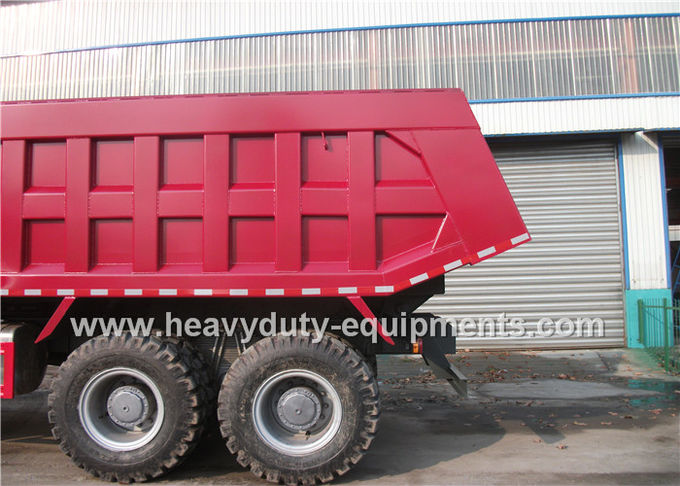 de Kipwagen van de 10 wielenhowo 6X4 Mijnbouw/stortplaatsvrachtwagen voor op zwaar werk berekend vervoer met garantie