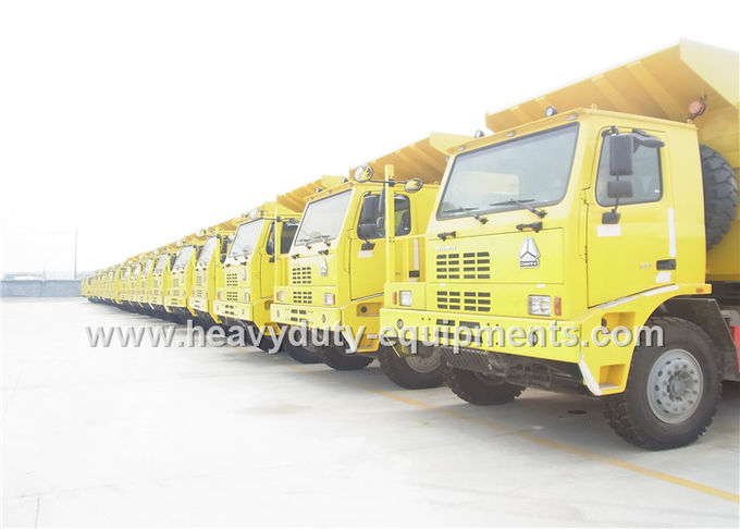 De stortplaatsvrachtwagen van de Sinotrukhowo 70Tons mijnbouw/de vrachtwagen van de mijnbouwkipper voor basisrots