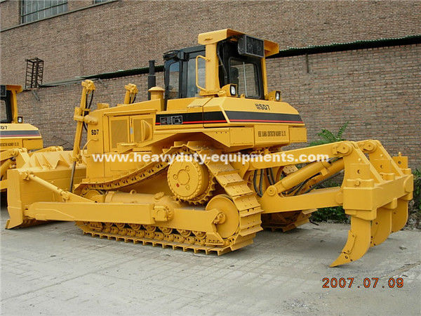 De bulldozer van HBXG SD7HW met de motor van Cummines NT855 zonder schulpzaag Caterpillar wordt uitgerust dat