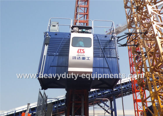 China 36M / Min Lift van het Bouwhijstoestel, De Veiligheidsverticaal die van de Bouwwerflift Materiaal Vervoer leverancier