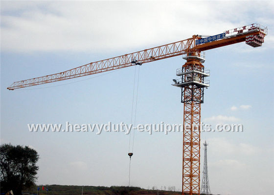 China De torenkraan met vrije hoogte 77m voor maximum lading van 25 ton rustte een hydraulisch zelfrijzend mechanisme uit leverancier