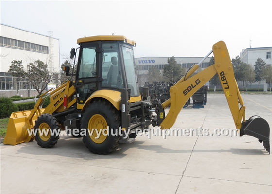 China SDLG B877 8,4 Backhoe van Laderton Machines voor Wegenbouw0.18m3 Graafemmer leverancier