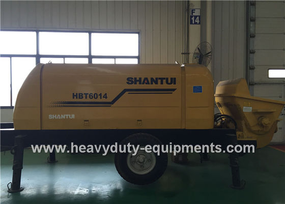 China De aanhangwagenpomp van SHANTUI HBT6016 wordt goedgekeurd om goede concrete zuigingsprestaties te bereiken die leverancier