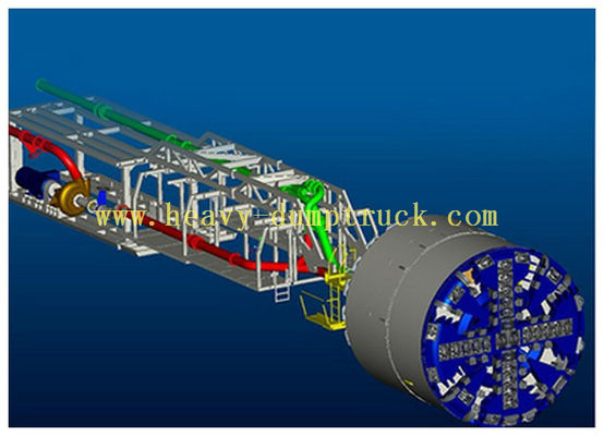China Dunne modder TBM wordt de gebruikt om aarde en waterdrukevenwicht op de tunnel te handhaven die ziet onder ogen leverancier