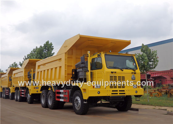 China de vrachtwagen van de mijnbouwkipper/van de stortplaatsvrachtwagen bodemdikte 12mm en het Hydraulische opheffende systeem van HYVA leverancier