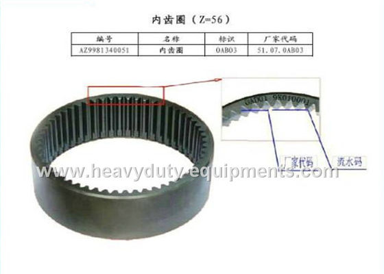 China sinotruk van de de druppelpan van de vervangstukolie het deelaantal AZ9231340921 met garantie leverancier