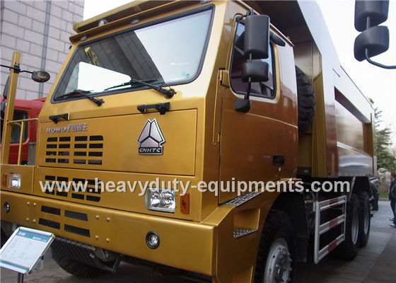 China de zware Vrachtwagen van de ladingshowo stortplaats met Chassis met WABCO-Systeem/versterkt Bumper leverancier