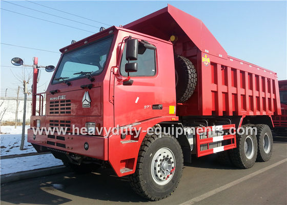 China van de de stortplaatsvrachtwagen van de howo6x4 mijnbouw Emissie van de de fabriekslevering SINOTRUK EURO2 de Directe leverancier