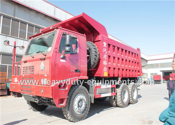 China De stortplaatsvrachtwagen van de Sinotrukhowo mijnbouw/kippers speciale vrachtwagen 371hp met voor opheffende cilinder leverancier