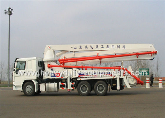 China Concrete Pompaanhangwagen 48m boom leverancier