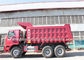 De stortplaatsvrachtwagen van de Sinotrukhowo mijnbouw/kippers speciale vrachtwagen 371hp met voor opheffende cilinder leverancier