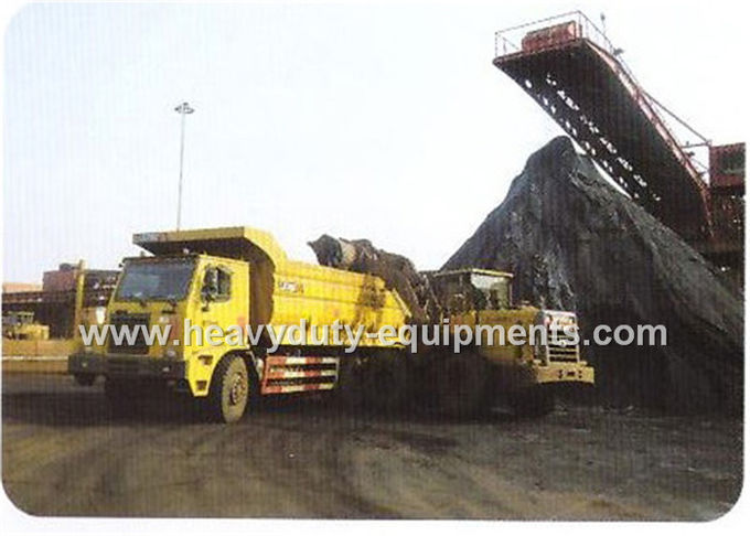 Geschatte lading 60 ton van van de de Stortplaatsvrachtwagen van de wegmijnbouw de macht van de de Kippers309kw motor met 34m3 het Volume van de lichaamslading